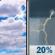Tuesday: Mostly Cloudy then Slight Chance Showers And Thunderstorms