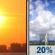 Sunday: Sunny then Slight Chance Showers And Thunderstorms
