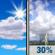 Thursday: A chance of showers and thunderstorms after 2pm. Mostly sunny, with a high near 92. Southwest wind around 12 mph. Chance of precipitation is 30%. Thursday: Mostly Sunny then Chance Showers And Thunderstorms