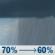 Tuesday: Rain showers likely. Cloudy. High near 67, with temperatures falling to around 66 in the afternoon. Northeast wind 18 to 23 mph, with gusts as high as 36 mph. Chance of precipitation is 70%. New rainfall amounts between a quarter and half of an inch possible. Tuesday: Rain Showers Likely
