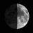 Moon age: 8 days, 21 hours, 59 minutes,65%