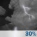 Tonight: A chance of showers and thunderstorms between 8pm and 5am. Mostly cloudy, with a low around 75. Southeast wind 6 to 13 mph, with gusts as high as 16 mph. Chance of precipitation is 30%. New rainfall amounts between a quarter and half of an inch possible. Tonight: Chance Showers And Thunderstorms